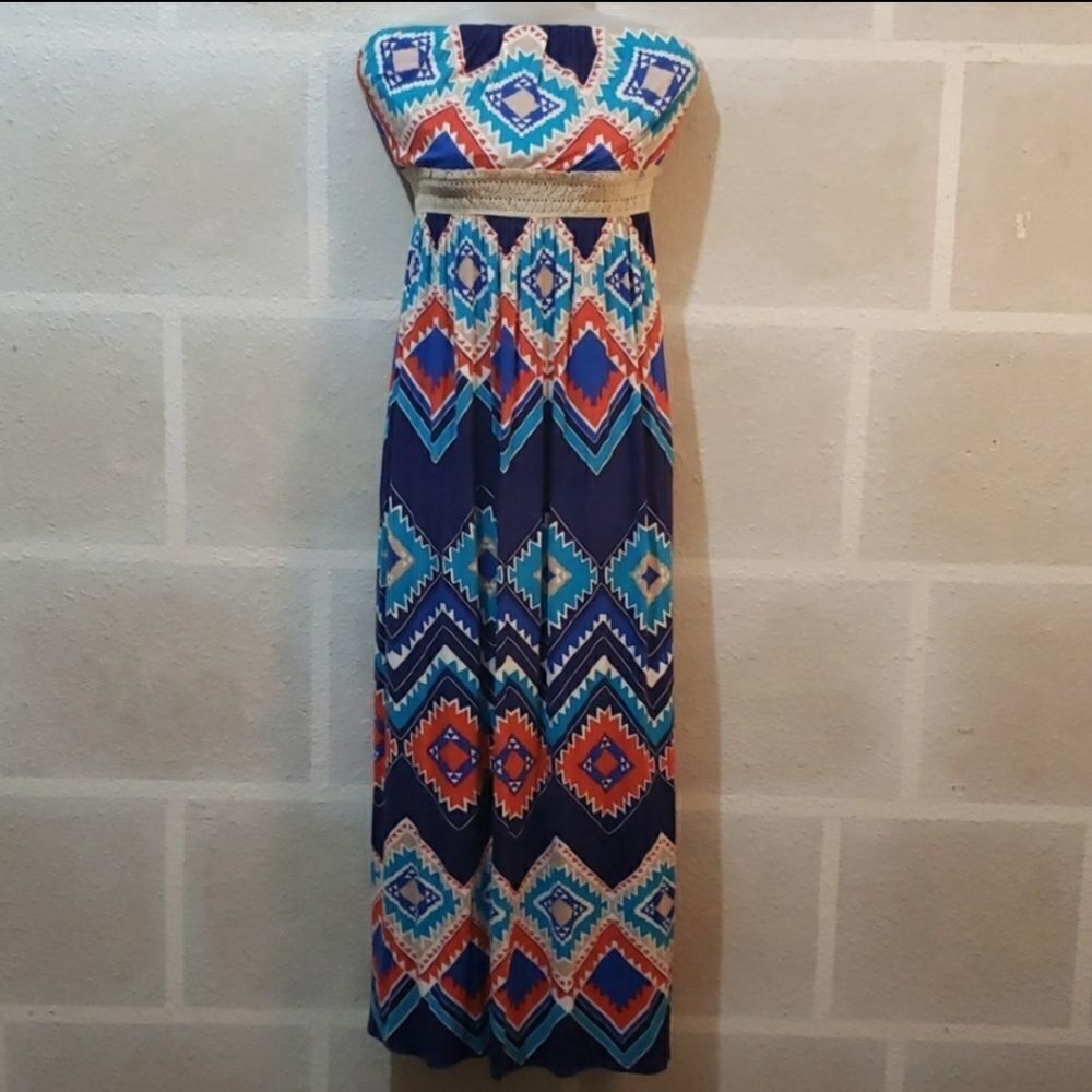 As You Wish Strapless Maxi Dress
